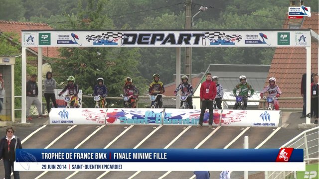 Finale Minime Fille Trophée de France BMX 2014 Saint-Quentin