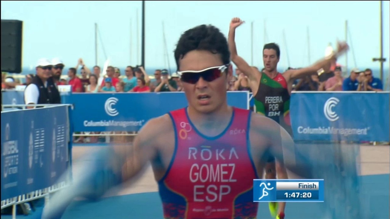 Triatlón - Series Mundiales: Gómez Noya se impone en Chicago