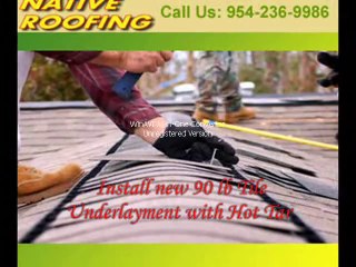 Roofiing Contractors  | 954-236-9986