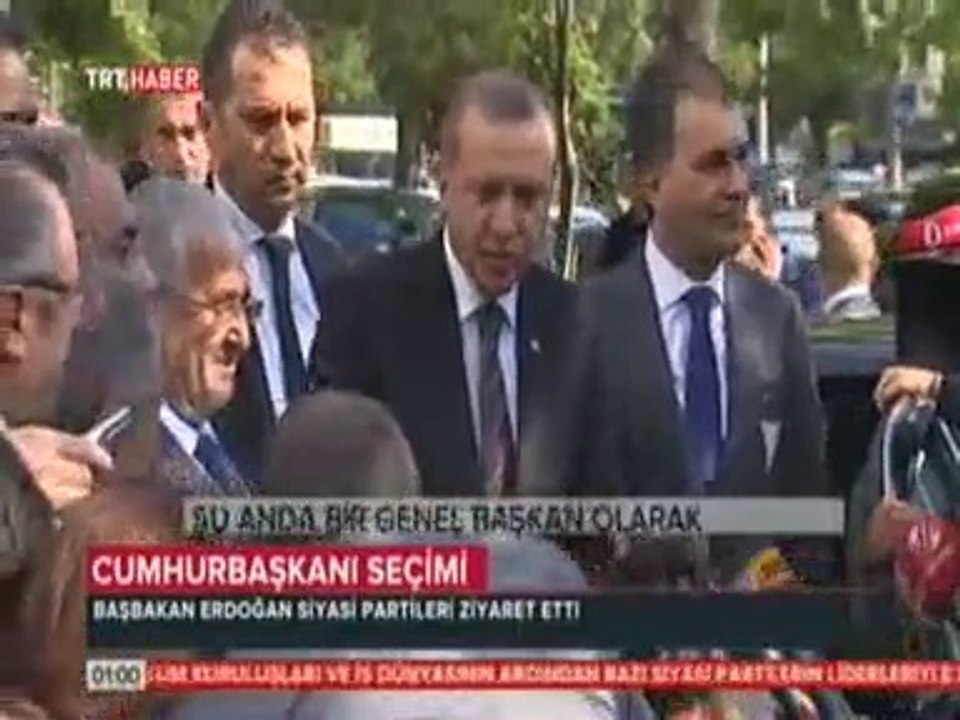 AKParti Cumhurbaşkanı Seçim İstişarelerine BBP, DSP ve Saadet Partisi İle Devam Etti