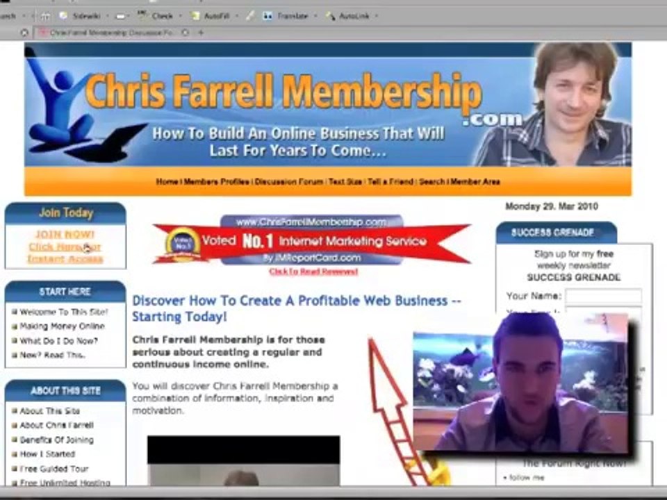 Chris Farrell Membership Review