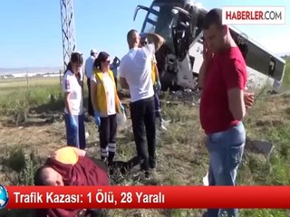 Ankara'da Trafik Kazası: 1 Ölü, 27 Yaralı