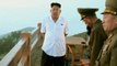 Kim Jong Un watches missiles test off North Korea east coast