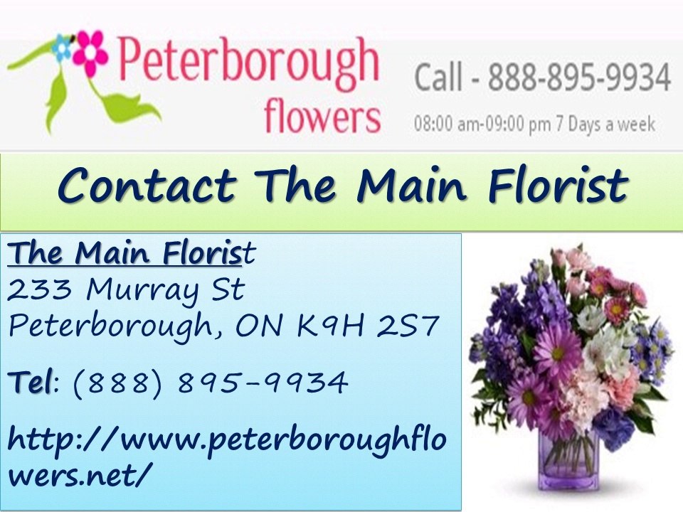 The Main Florist: Flower Shops in Peterborough