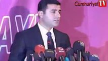 Adaylık sonrasın Demirtaş'tan ilk açıklama: Biz sadece Çankaya'ya aday değiliz.