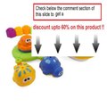 Discount Whale Shape Sorter Bathtub Bath Toy for kids with Water Squirter & Stacking Fish Turtle Octopus Set Review