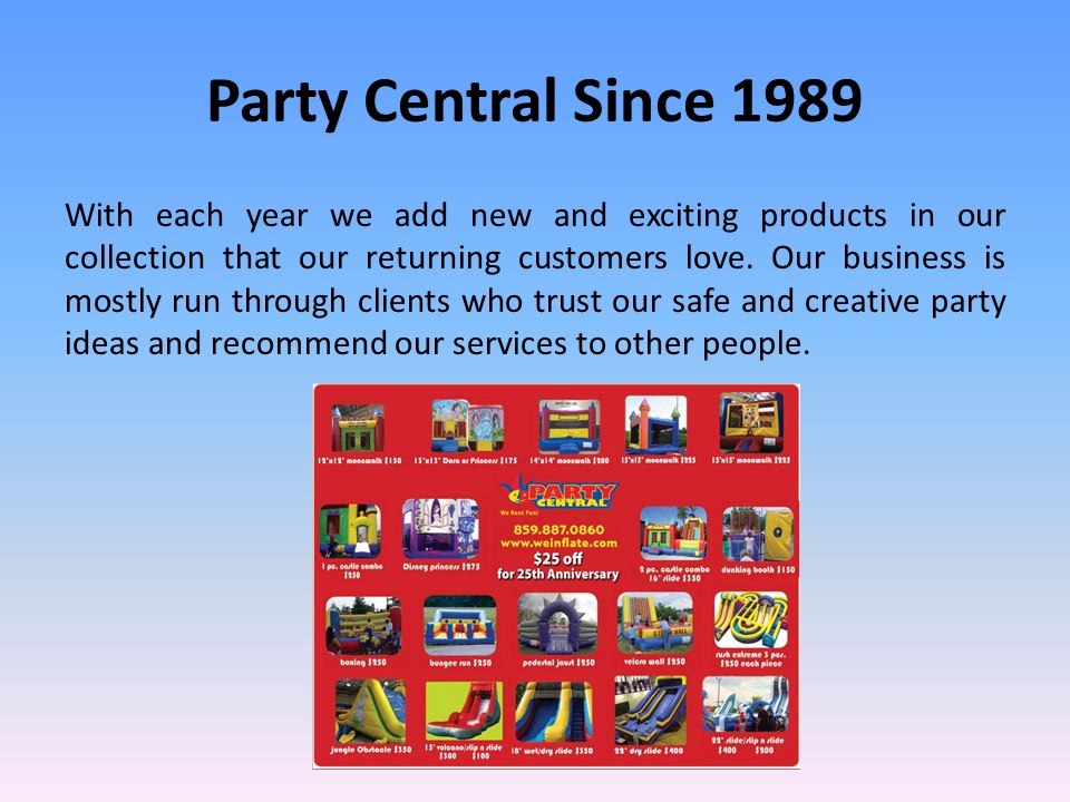 Inflatable Rentals Lexington KY | Bounce House Rental Lexington KY by centralkyinflatablerentals com