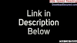 Elite Speed Reading Download Free [Download Here]