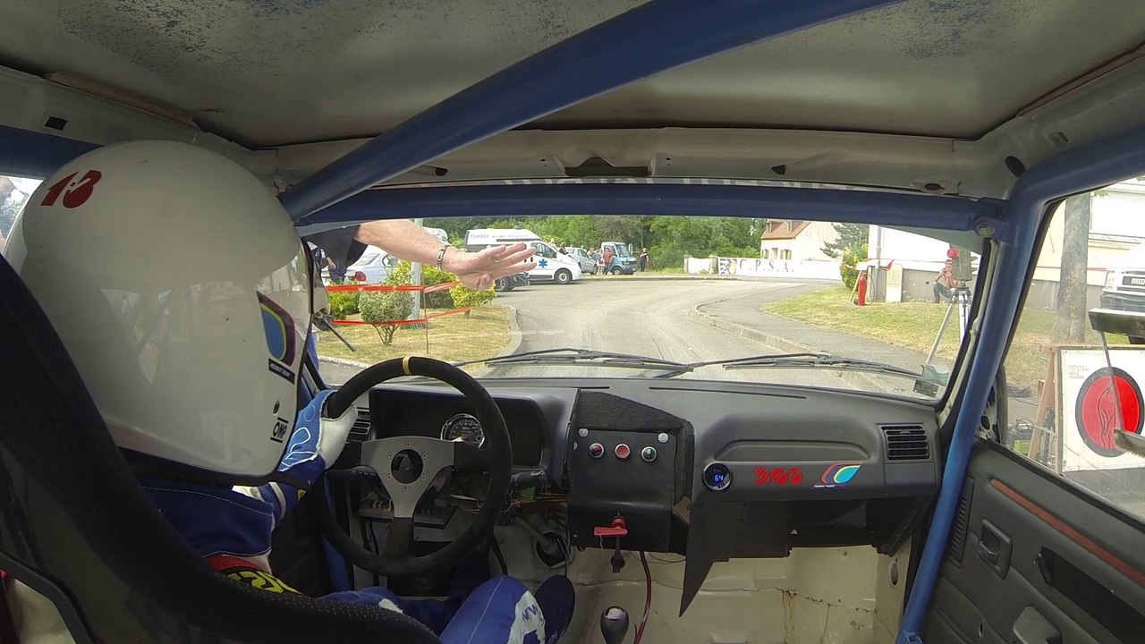 4eme manche Slalom en cote de Camiers 2014