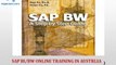 SAP BI/BW ONLINE TRAINING AND CERTIFICATION
