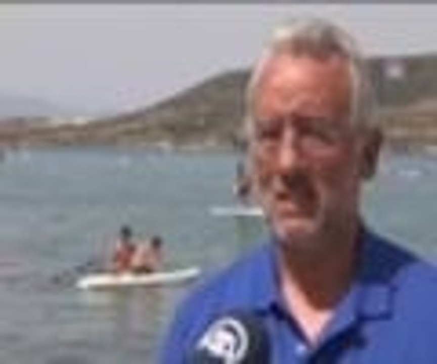 Rüzgar estikçe turist geliyor