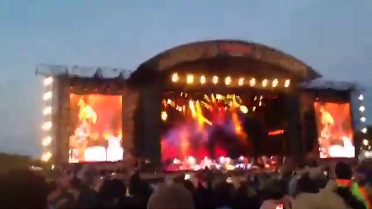 Stevie Wonder on Clapham Common