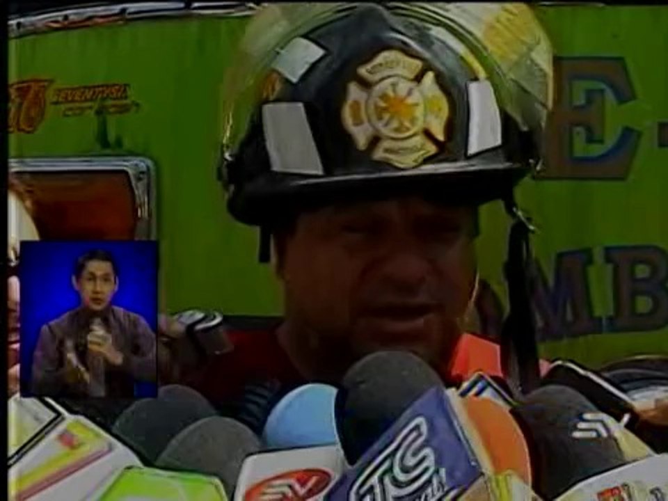 Incendio en Machala