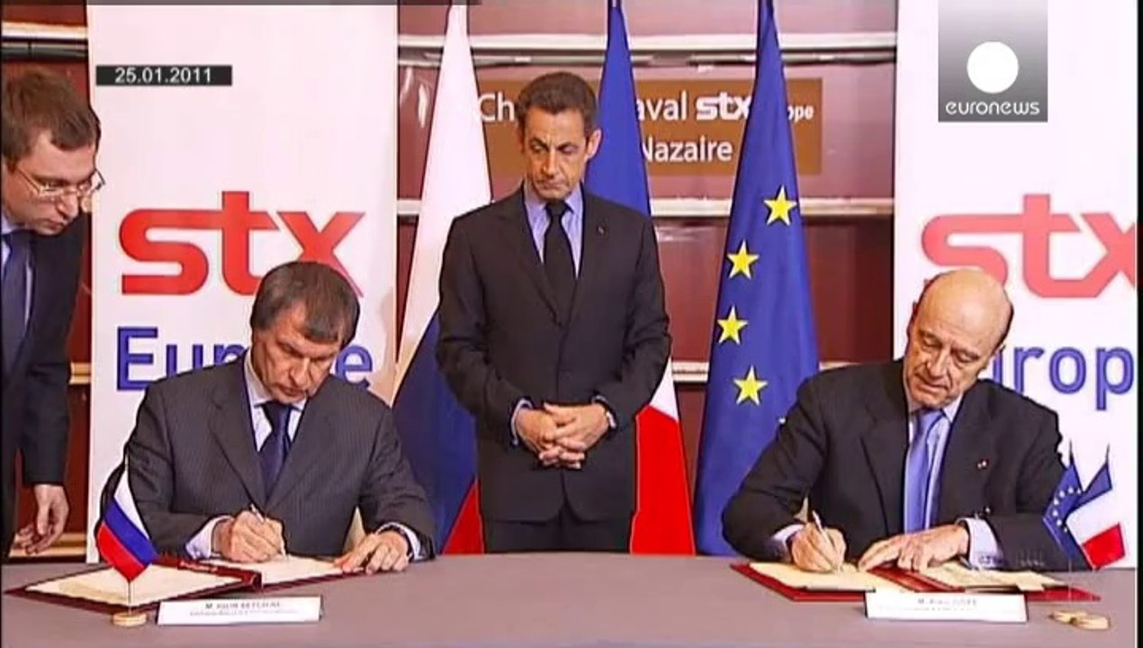 Mistral : 400 marins russes en formation à Saint-Nazaire