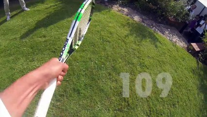 Wimbledon : Nadal fait 406 jongles avec la tranche de sa raquette