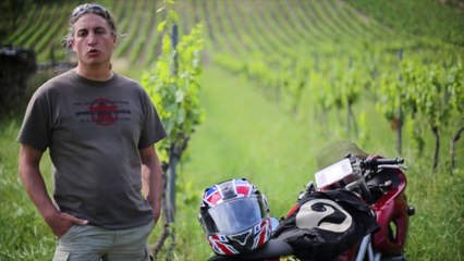 Rallye moto de l'Ain : rencontre avec Maxence Sonilhac