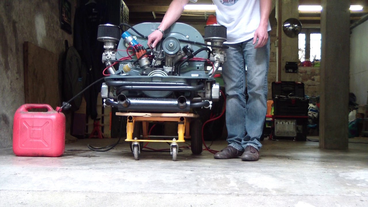 moteur cox 1641 kadron 40 1er démarrage