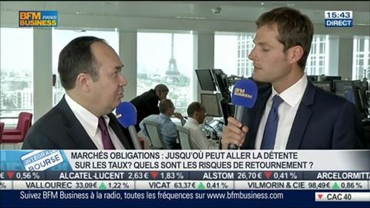 Marchés obligataires: jusqu'où peut aller la détente sur les taux ?: Éric Brard, dans Intégrale Bourse – 30/06