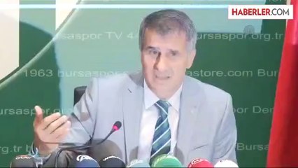 Bursaspor Teknik Direktörü Güneş