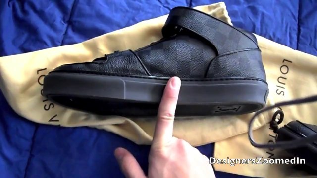 Cheap Shoes Free Shipping,Louis Vuitton Acapulco Sneakers Damier Graphite