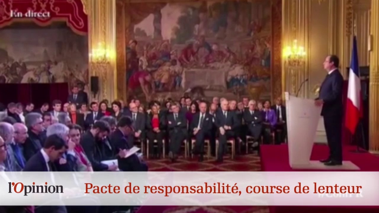Le 18h de L’Opinion : Pacte de responsabilité, course de lenteur