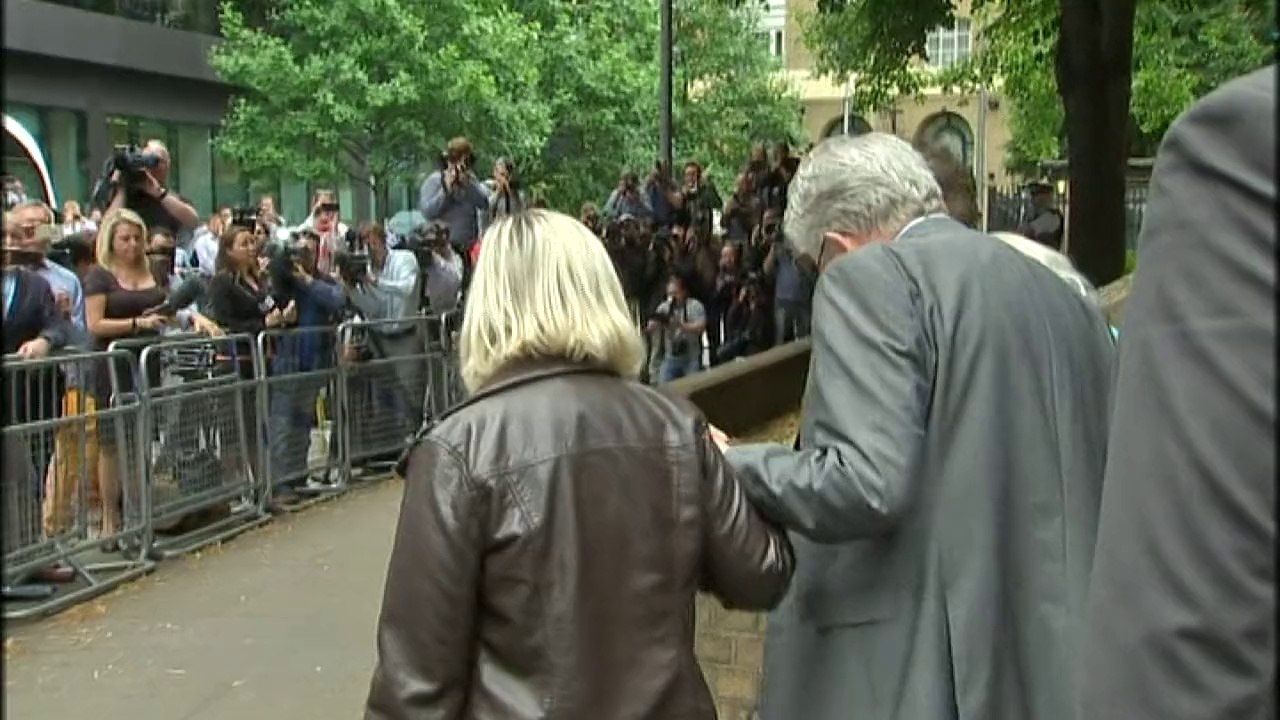 Rolf Harris exits court guilty of 12 indecent assaults