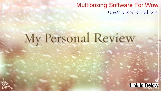 Multiboxing Software For Wow PDF [Instant Download]
