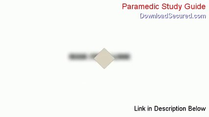 Paramedic Study Guide Download Free [Download Now]