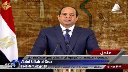 Egypte: Sissi promet de "punir" les auteurs des attentats