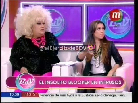 ¡Insólito Blooper! Pasan tape de Luis Ventura y Fabiana Liuzzi en Intrusos