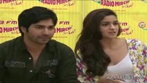 Alia Bhatt & Varun Dhawan promote ''Humpty Sharma Ki Dulhania'' at Radio Mirchi