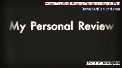How To Sell Beats Online Like A Pro PDF Download [Instant Download]