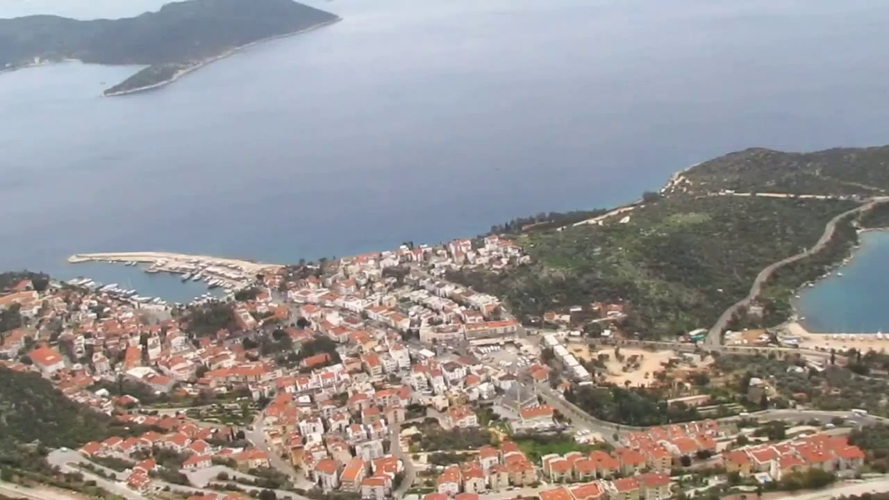 çukurbağ girdavlı tepesi mevkiinden kaş'a kuş bakış