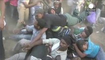 La policía israelí disuelve la protesta de cientos de inmigrantes africanos