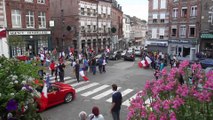 Avesnes-sur-Helpe dans la rue après la victoire de l'équipe de France de football contre le Nigéria