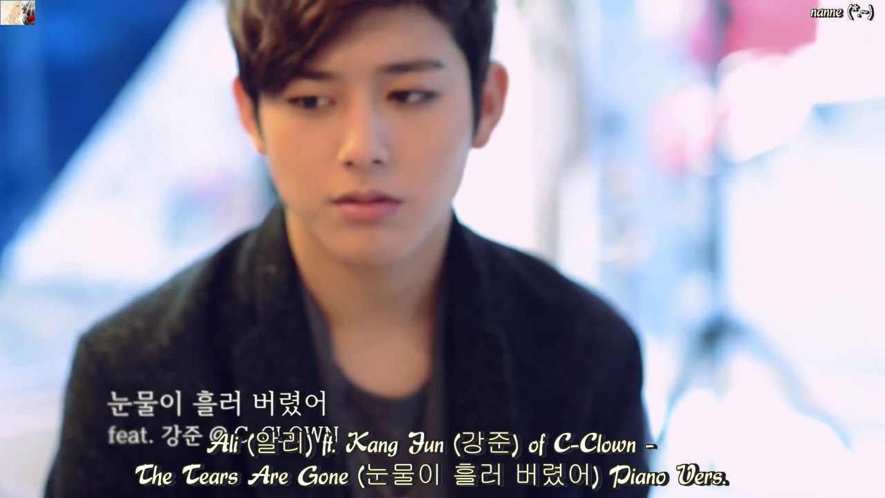 Ali ft. Kang Jun of C-Clown - The Tears Are Gone Piano Ver. k-pop [german sub]