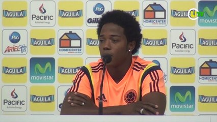 Jogador colombiano garante que não tem medo do Brasil