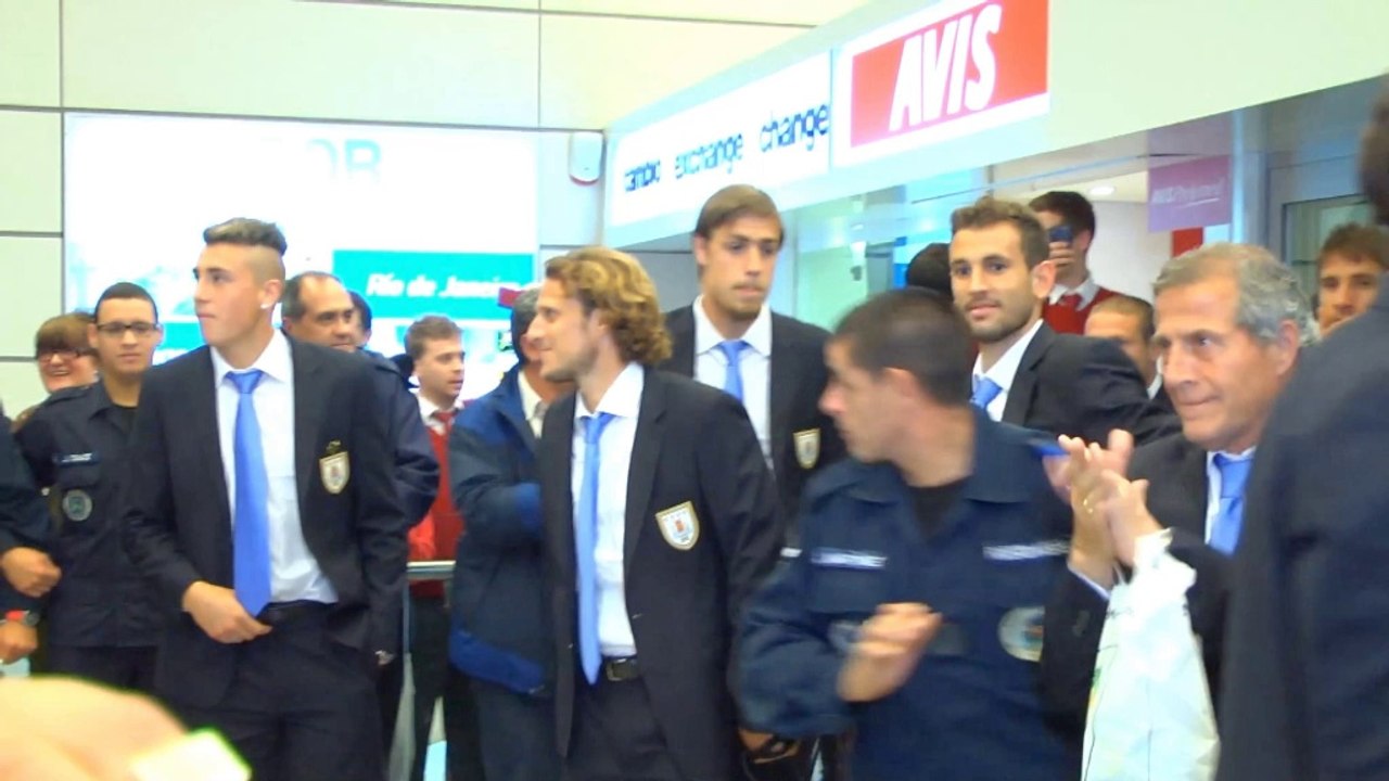 WM 2014: Uruguay feiert Team trotz Aus!