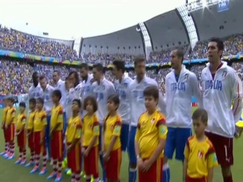 Inno Nazionale Italiano / Inno di Mameli - Italia x Uruguay - World Cup 2014