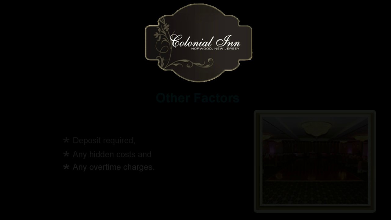 Factors to Consider While Selecting a Wedding Venue