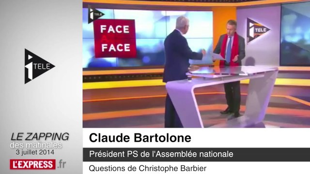 Pour Claude Bartolone, Nicolas Sarkozy malmène la République - Zapping des matinales