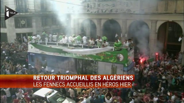 Les Fennecs de retour au pays