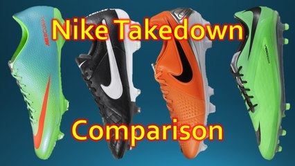 Nike Takedown Model Comparison - Phatal vs Veloce vs Legacy vs Trequartista 3