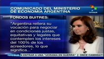 Delegación argentina se reunirá con juez Griesa el 7 de julio