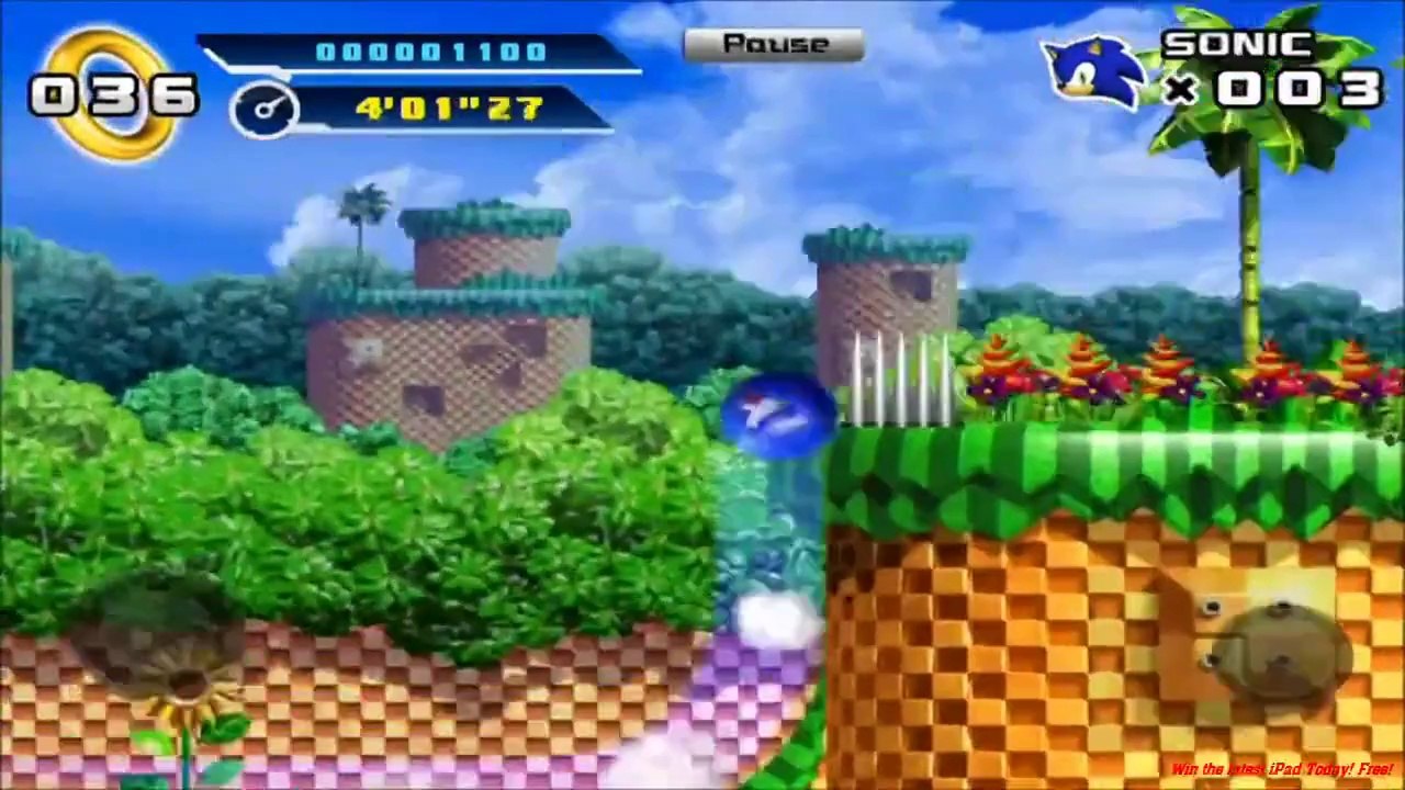 Sonic The Hedgehog 4 Episode I HD - iPad 2 - HD Gameplay Trailer