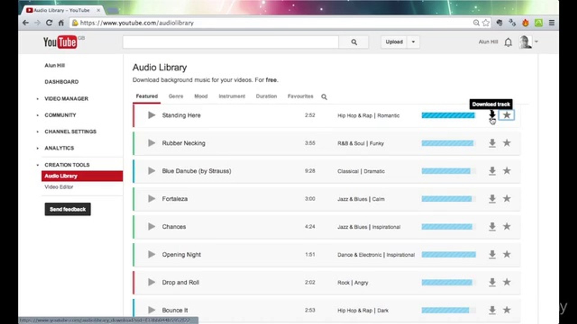 ⁣Lecture 16_ Free Music Library From YouTube