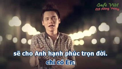 Anh nhận ra - Khắc Việt [ Karaoke ] beat