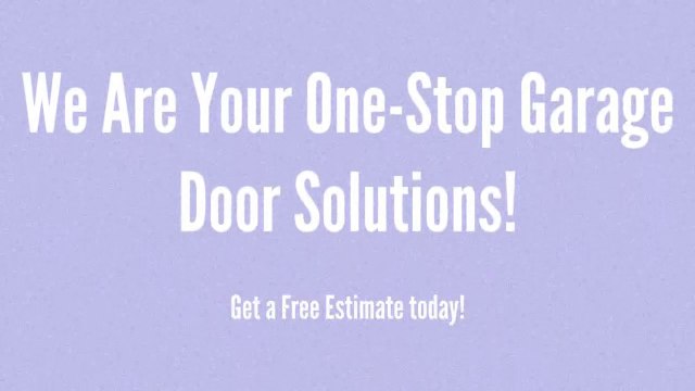 In Need Of Garage Door Service Newburg MD?