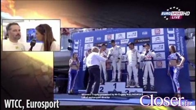 Laury Thilleman se fait remettre à sa place par Yvan Muller