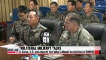 S. Korea, U.S. and Japan to hold military talks in Hawaii on sidelines of RIMPAC